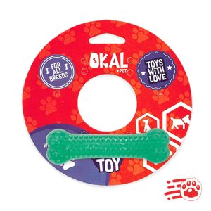 Hueso Plástico Dental Traslucido Para Perros Mayoristas PetOutlet