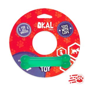 Hueso Plástico Plano Traslucido Para Perros Mayoristas PetOutlet