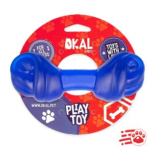 Hueso Plástico 7/8 Nudo Traslucido Para Perros Mayoristas PetOutlet