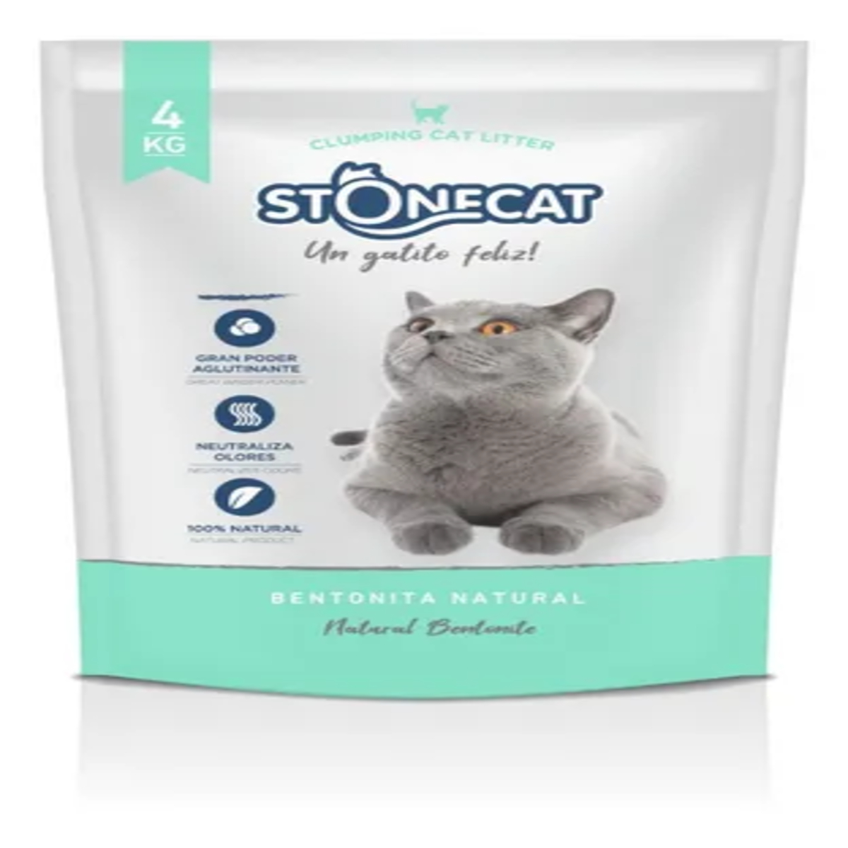 SANITARIO AGLOMERANTE MARCA STONE CAT x 4 KG - Imagen 2
