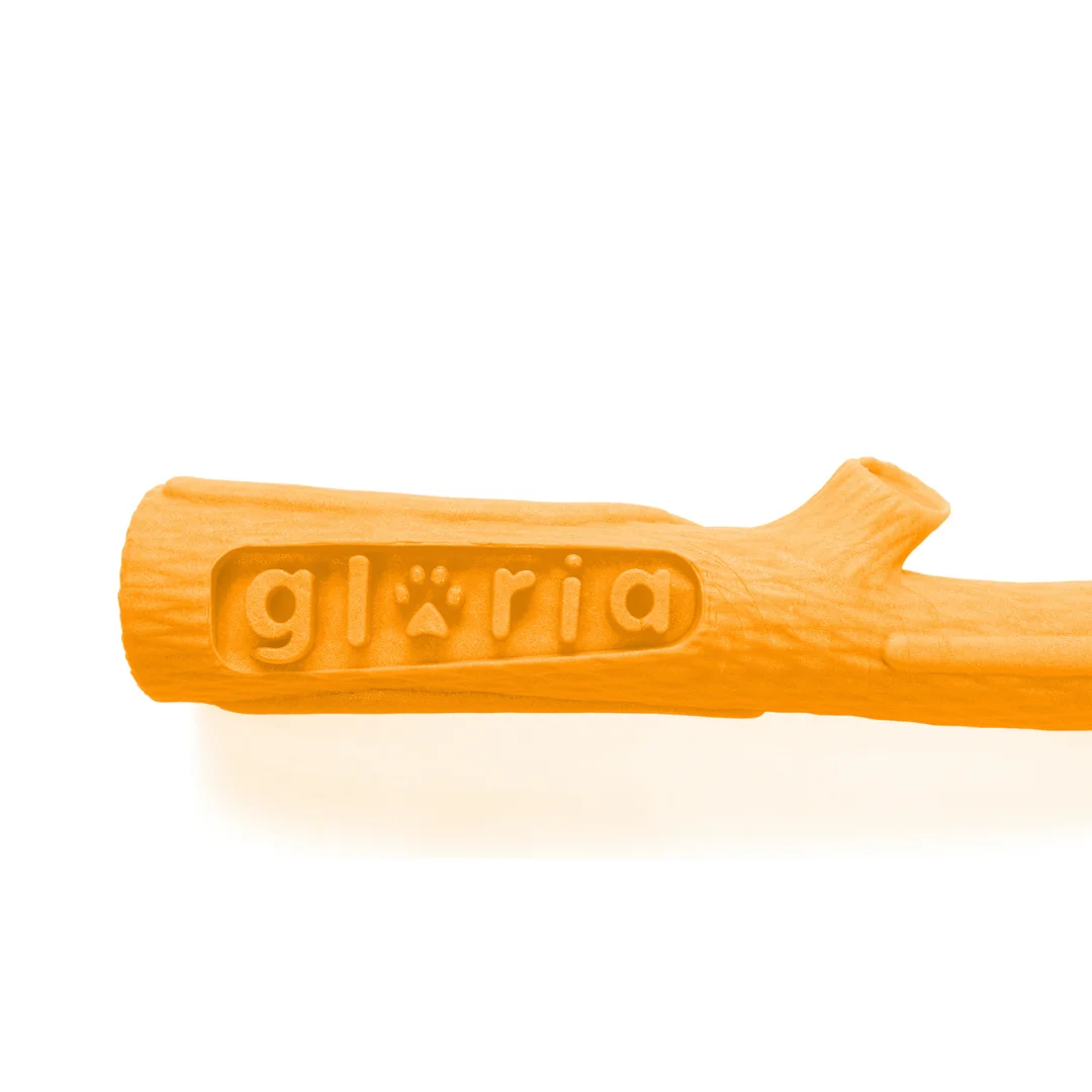 Stick Super Flexi Play & Run Naranja – Palo de Juguete para Perro - Imagen 2