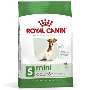 ALIMENTO PARA PERRO ROYAL CANIN MINI ADULT 8+ 2KG