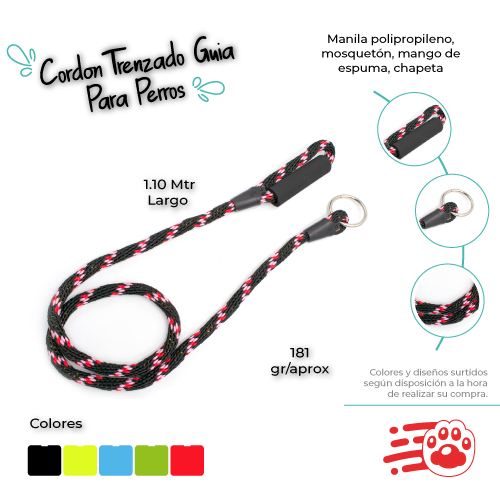 Cordón Trenzado Guía Para Perros Mayoristas PetOutlet - Imagen 2