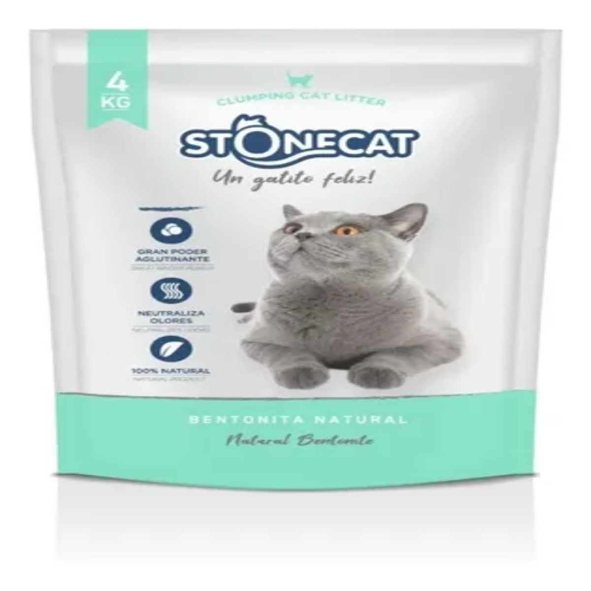 SANITARIO AGLOMERANTE MARCA STONE CAT x 4 KG