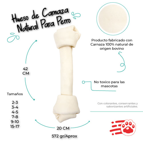Hueso De Carnaza Natural Para Perro Mayoristas PetOutlet - Imagen 8