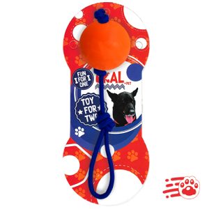 Juguete Pelota Maciza Mediana Lazo Mayoristas Pet Outlet