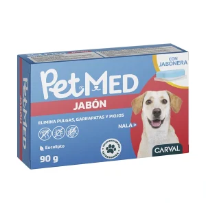 Pet Med Jabón Antipulgas
