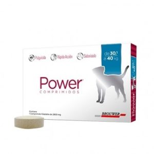 POWER COMPRIMIDOS PERRO 30 A 40 KG