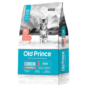 Old Prince Noveles Cordero y Arróz para Gato Kitten | 3 kg
