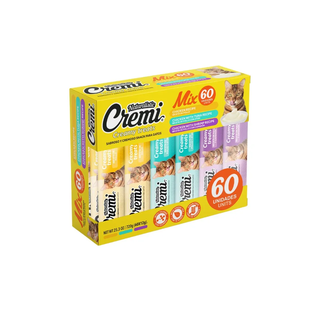 NATURALISTIC CREMI BOX POLLO 60 UNIDADES - Imagen 2