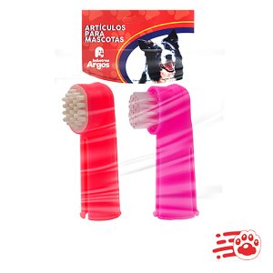 Cepillo Dental Dedal Set X2 Para Mascotas Mayoristas PetOutlet