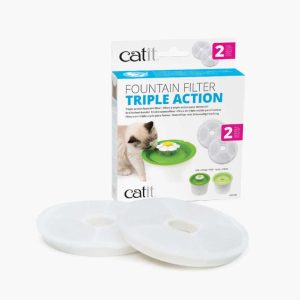 CATIT FILTRO TRIPLE ACCION 2 UNIDADES