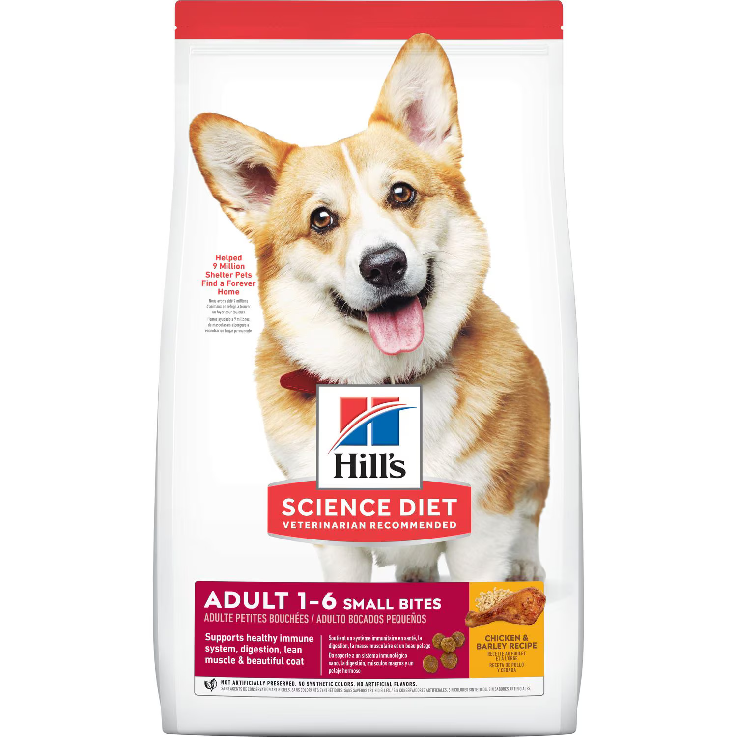 ALIMENTO PARA PERRO ADULTO HILL’S SCIENCE DIET SMALL BITES 2 KG