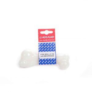 hueso plastico chico brillo en la oscuridad