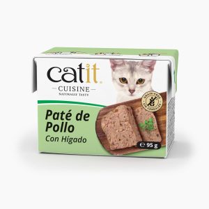 Paté para gatos Catit Cuisine de pollo con hígado 95 g