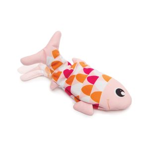 Juguete interactivo Catit Groovy Fish para gatos, color rosa