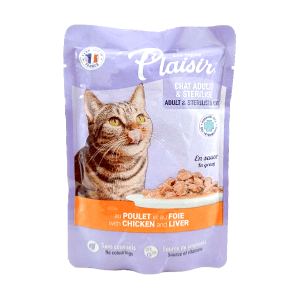 Plaisir Pollo e Hígado para Gato