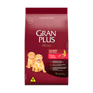Gran Plus Cachorro con Carne y Arroz