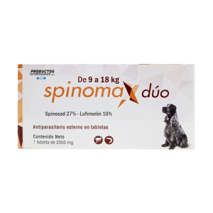 Spinomax Dúo Perros de 9 a 18Kg