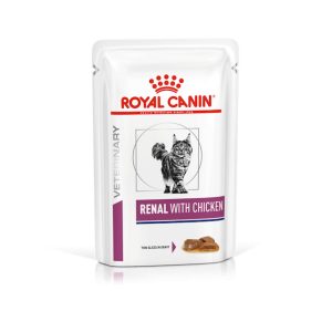 ALIMENTO HÚMEDO PARA GATO ROYAL CANIN RENAL WITH CHICKEN 85G