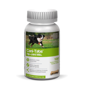 CANI TABS HIP + JOINT MEDIUM & LARGE / 100 TABLETAS.