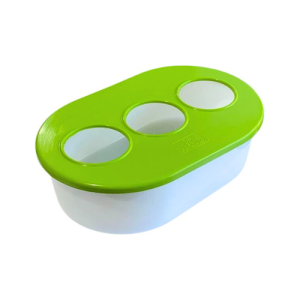 Comedero con 3 agujeros para aves, grande. Alvorada