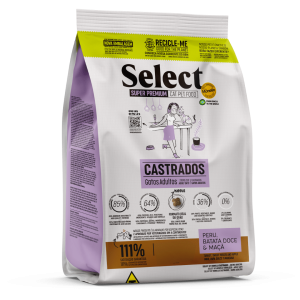 ALIMENTO PARA GATO ADULTO SELECT CASTRADOS