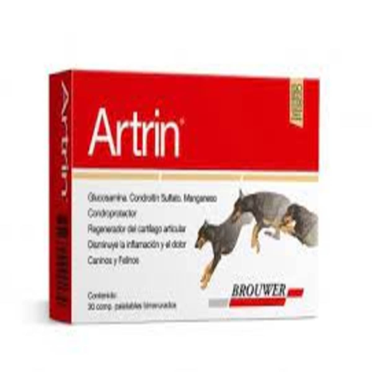 ARTRIN X 30 COMP P/ CANINOS Y FELINOS
