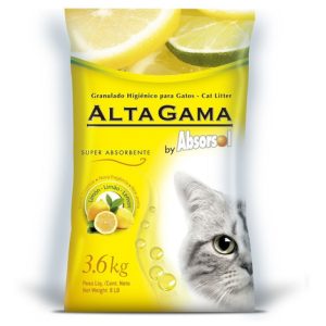 Sanitario Absorsol Altagama Limon X 3.6 Kg