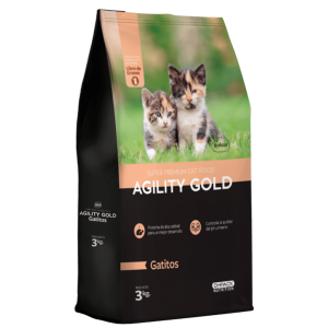 Agility Gold Gatitos 3.0 kg*