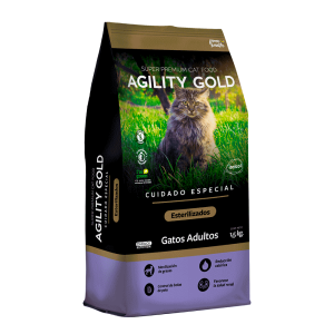 Agility Gold Gatos Esterilizados 1.5 kg*