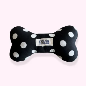 Hueso de tela – Olé Negro y Blanco