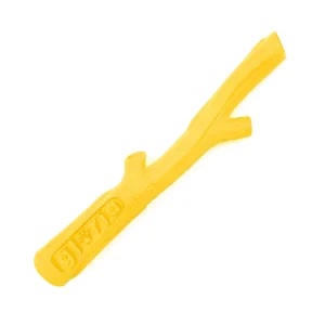 Stick Super Flexi Play & Run Amarillo – Palo de Juguete para Perro