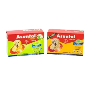Asuntol Jabón para Perros 100 gr + Jabonera