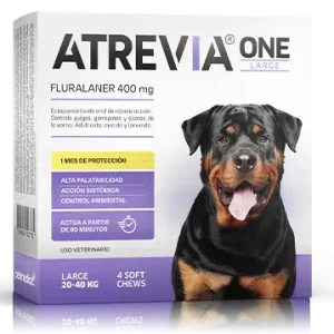 ATREVIA ONE LARGE 1 TABLETA/ 20 A 40KG.
