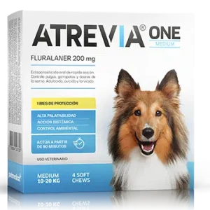 ATREVIA ONE MEDIUM 1 TABLETA/ 10 A 20KG.