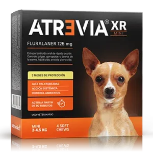 ATREVIA XR MINI 1 TABLETA/ 2 A 4.5KG.