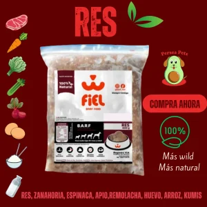 BARF De Res Y Verduras X 400 Gramos