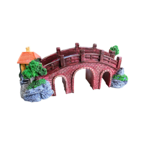 Puente 3 arcos grande. Decoración para acuario