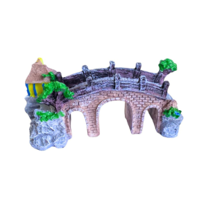 Puente 3 arcos mediano. Decoración para acuario
