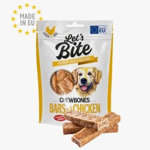 BRIT LETS BITE CHEWBONES BARS WITH CHICKEN