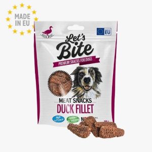 BRIT LETS BITE MEAT SNACKS DUCK FILLET