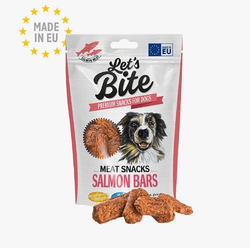 BRIT LETS BITE MEAT SNACKS SALMON BARS