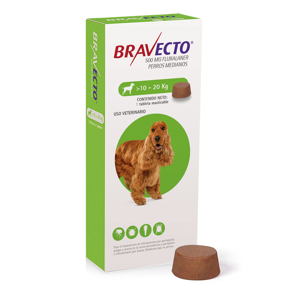 BRAVECTO 10 – 20 KG.