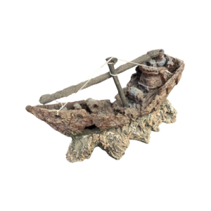 Barco grande. Decoración para acuario