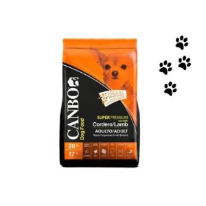 Croquetas CANBO sabor cordero, razas pequeñas -adulto- 7kg