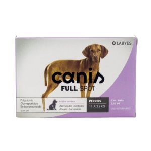 Antipulgas y Antiparasitorio Canis Full Spot 11 a 25 kgs