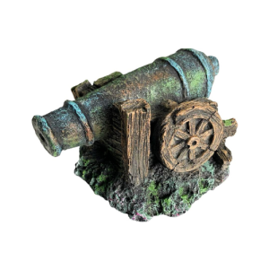 Cañón. Decoración para acuario