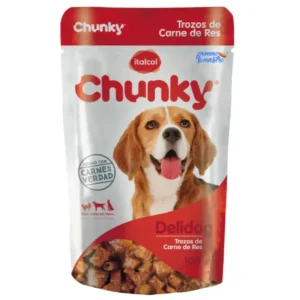Chunky DeliDog Comida Húmeda Carne