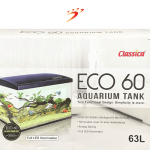 Pecera Classica Eco 60 Aquarium Tank | 63 lts